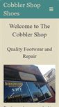 Mobile Screenshot of cobblershopshoes.com